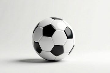 Obraz premium Studio shot of pristine white football against pure white , sports, gridiron