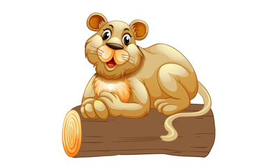 Colorful Lion Digital Painting – Unique & Eye-Catching Wildlife Concept
