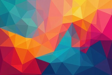 Obraz premium Geometric shapes, abstract color block design, texture, minimal, illusion