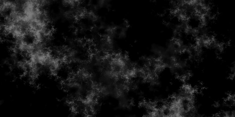 Gray grunge painted paper textured smoke texture overlays on isolated dark background. Black smoky texture with abstract washes and brush stroke on a dark surface smoky grunge textured grey background