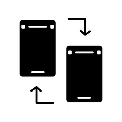 mobile glyph icon