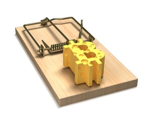 ビットコインマークチーズの鼠取り