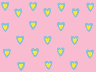 Love Icon Pattern Design Illustration