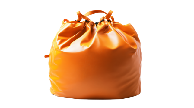 Professional Sumo Wrestling Bag Isolated on Transparent Background for Sports Athlete Training