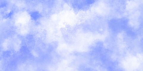 Vivid textured aquarelle painted art design background. Sky clouds landscape light background. Aquarelle painted textured canvas design, abstract blue watercolor splash background, texture of .