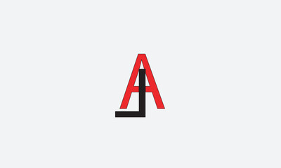 LA, AL , A , L , Abstract Letters Logo Monogram	