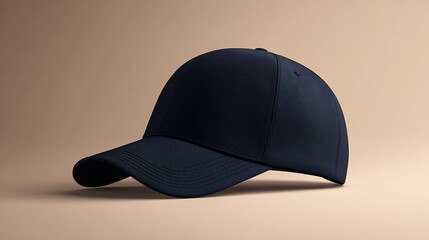 Dark navy blue baseball cap
