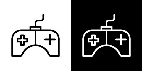Game controller icon vector, illustration logo template in trendy style © Pop