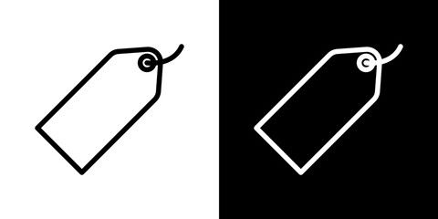 Price tag icon vector, illustration logo template in trendy style