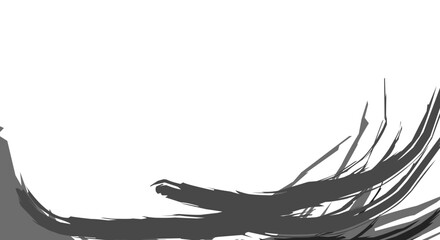 vector illustration of a black silhouette