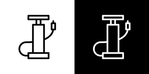 Air pump icon vector, illustration logo template in trendy style