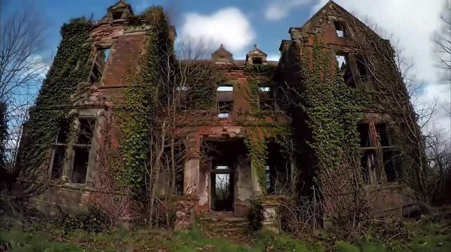 Decay of Abandoned Building &ndash; Urban Ruin Time-Lapse