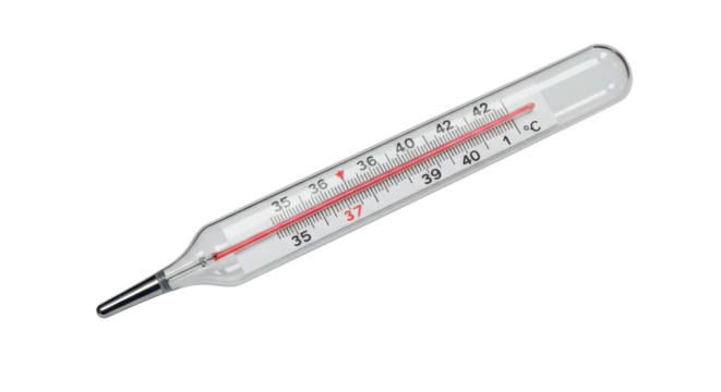 Isolated Medical Thermometer