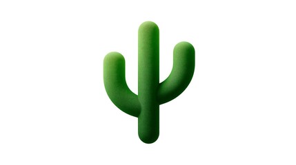 logo with a cactus shapes
