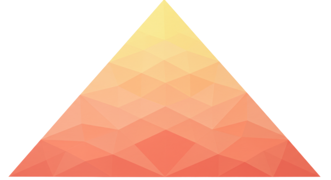 Isolated Triangle Geometric Mosaic Background