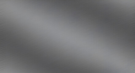 Gray metallic brushed texture with diagonal lines