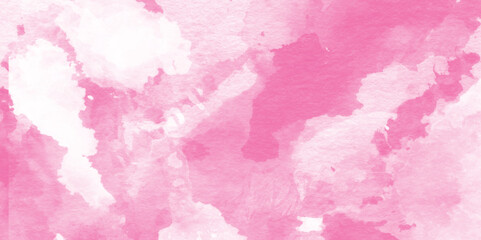 abstract light pink background with watercolor splashes and stains, pastel hand painted watercolor of pink texture, Abstract grainy fantasy smooth light pink watercolor paper texture with clouds.