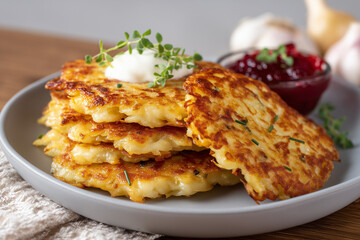 Zemiakové Placky – Traditional Slovak Crispy Potato Pancakes
