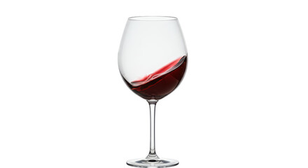 Isolated Red Wine Glass
