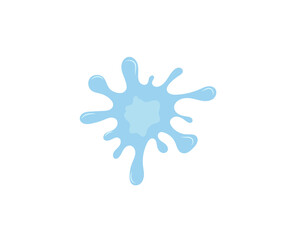 png vector illustration of round raindrop with fluid blob and clear wet teardrop in blue transparent background showing cartoon eye stream and emotional shape of sorrow and clean water

