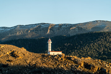 Algerian landscape seen from the roadside – natural beauty stretching beyond the horizon