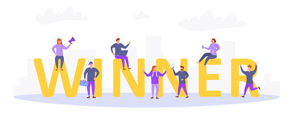 png colourful design for championship race with gold star icon and winner emblem featuring abstract pattern celebration boom and confetti background in sport competition glory event illustration

