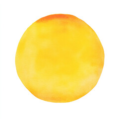 Round yellow geometric pattern background