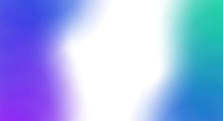 Purple blue green gradient abstract background texture. Blurred gradient glowing background concept with transparent or white cutout