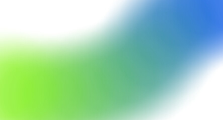 Green blue gradient abstract background texture. Blurred gradient glowing background concept with transparent or white cutout