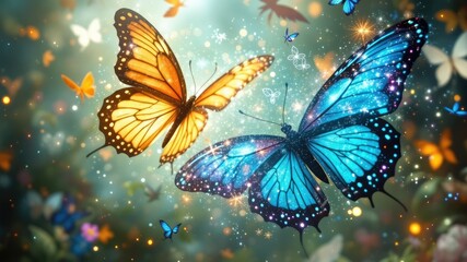 Butterfly Symphony: An Enchanted Flight