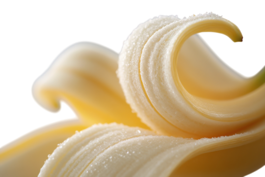 Delicate creamy lily petal wave like curve soft light close up macro shot nature s beauty gentle