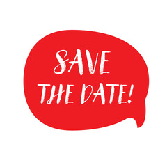 Save the Date message bubble
