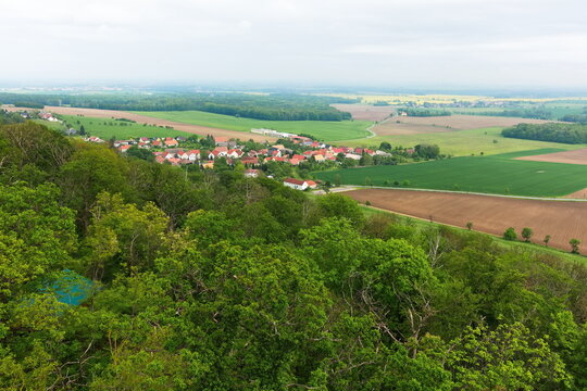 Blick auf Collm bei Wermsdorf	