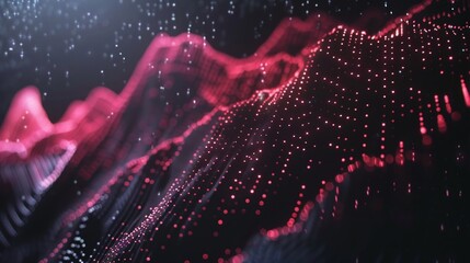 Modern dashboard with AI statistics for blockchain and market predictions