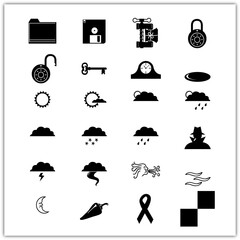 Minimal Vector Icon Collection.
