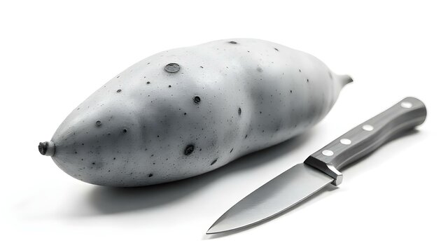 Sweet Potato isolated on white background