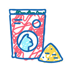 preserves for cat icon doodle illustration