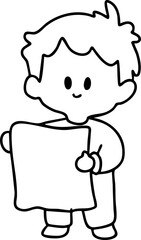 Cartoon Boys and girls School picture elements Character Illustration