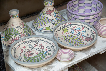 pottery being made in Morocco