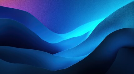 Obraz premium Abstract gradient blue light 4K wallpaper