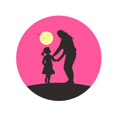 Happy Mother's Day Illustration