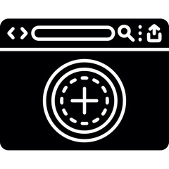 Obraz premium New Window icon