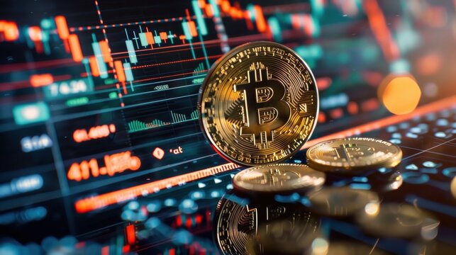 Modern dashboard with AI statistics for blockchain and market predictions - Powered by Adobe