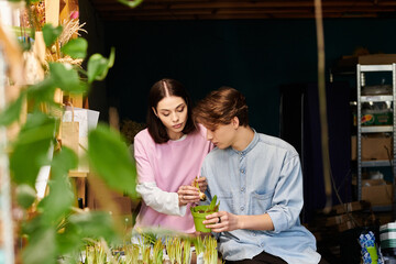 Creative collaboration thrives as artists cultivate their imagination in a vibrant art studio