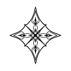 Download abstract vector star shape design element for logo icon symbol decoration and creative graphic art