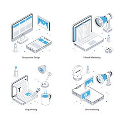 Set Of Digital Marketing 7