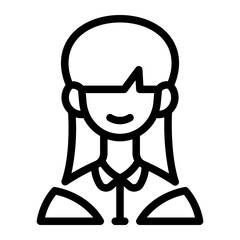 This Woman icon is suitable for Family, Fathers Day, Family Day, etc