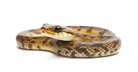 Fototapeta premium Brown Snake Realistic Image
