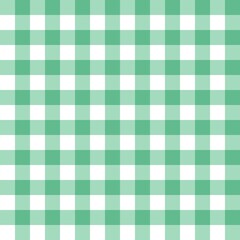 green plaid fabric