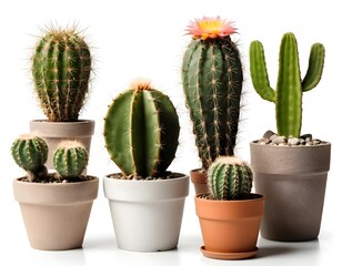 Collection of Cacti in Pots